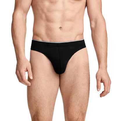 Jockey Men's Underwear True Style Thong - 3 Pack, Black Night, L