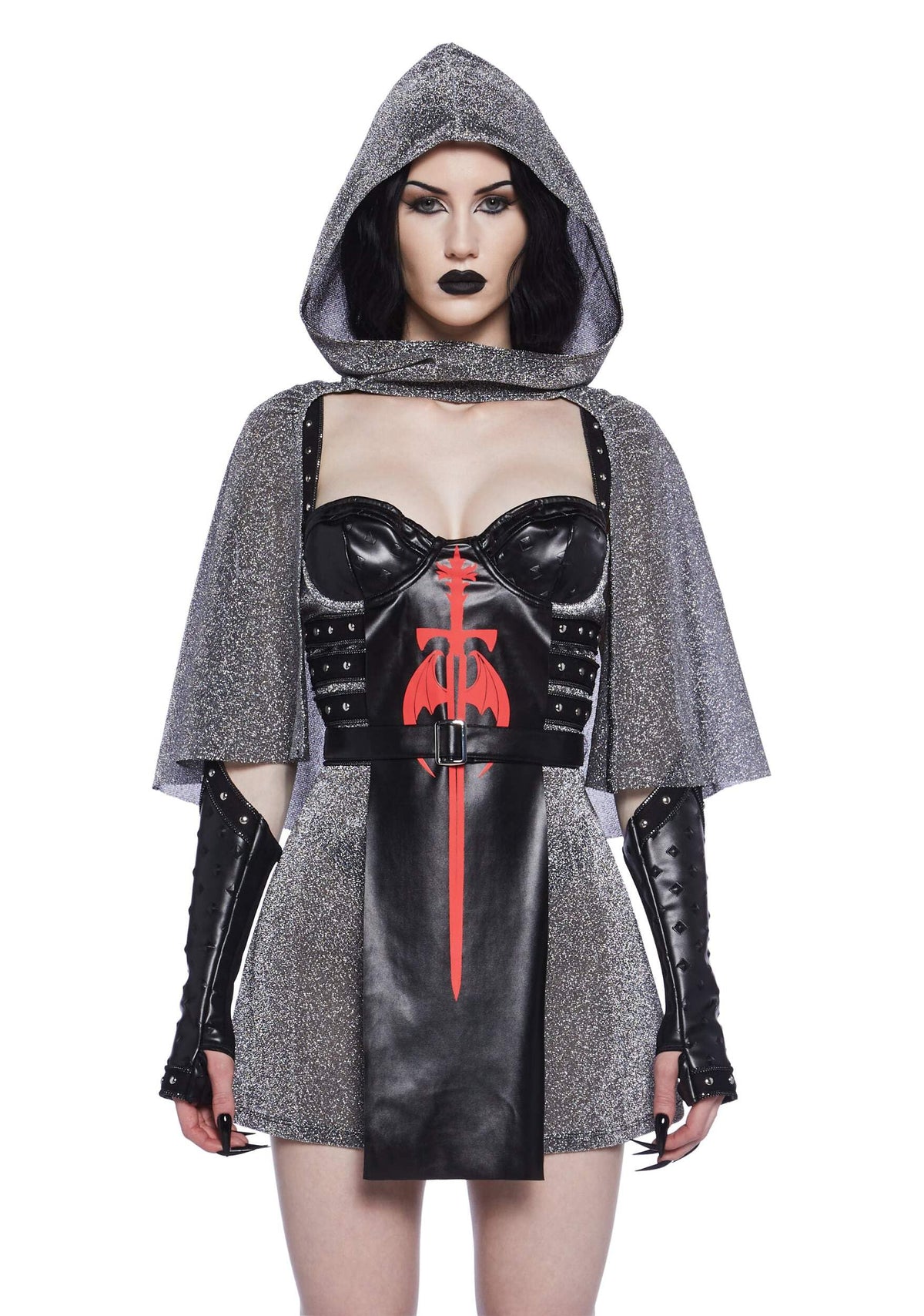 Dolls Kill Medieval Knight Womens Costume - Renaissance Outfit by Trickz N' Treatz - XX-Small