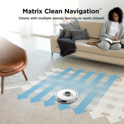 Shark AI Ultra Voice Control Robot Vacuum with Matrix Clean Navigation, Home Mapping, 60-Day Capacity, XL Self-Empty Base for Homes with Pets, Carpet & Hard Floors, Cool Grey