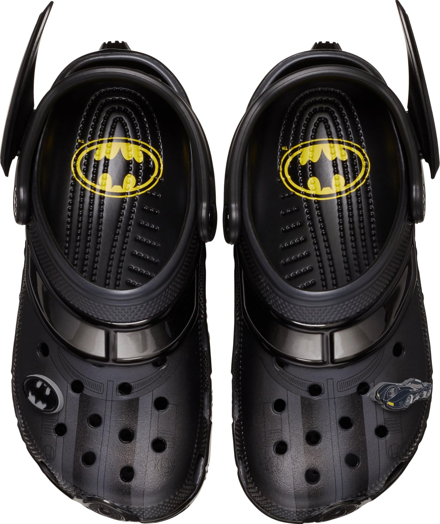 Crocs Unisex Classic Adjustable Batman Clogs Black/Batmobile 4 Medium