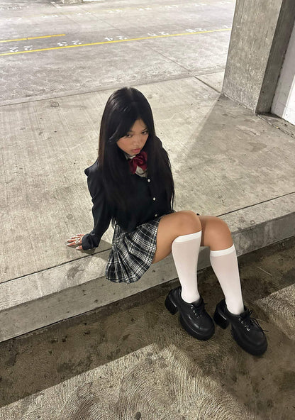 Dolls Kill Sadistic School Girl Costume for Women - The Bride Uma by Trickz N' Treatz