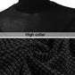 Men's Fringe Hem Turtleneck Sleeveless Tank Top Sequins Flowy Tassel Shirts Novelty See Through Muscle Top Tees for Night Out Bar Disco