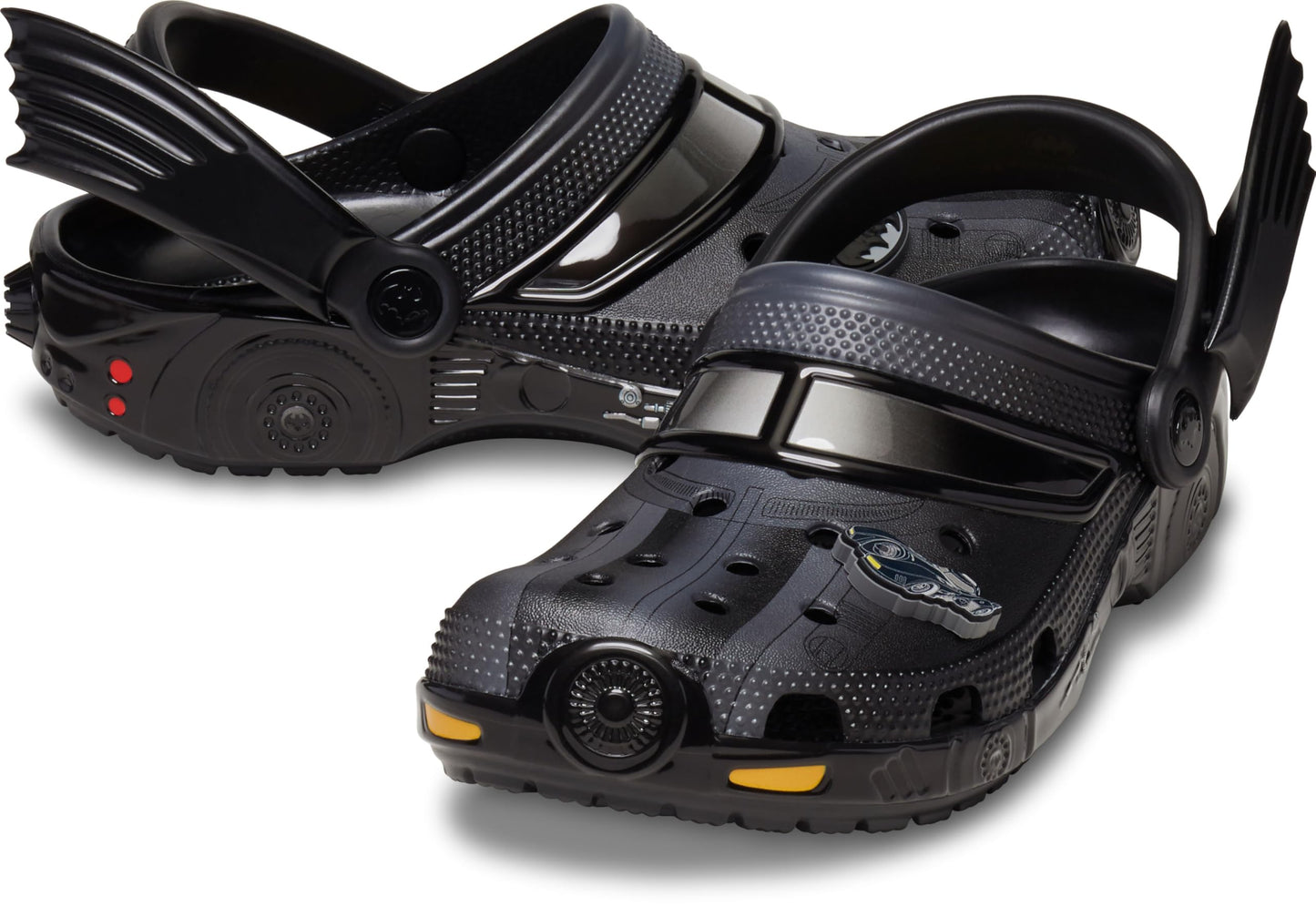 Crocs Unisex Classic Adjustable Batman Clogs Black/Batmobile 4 Medium