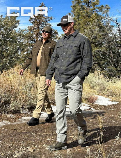 CQR Men's Military Tactical Boots, Lightweight 6 Inches Hiking Combat Boot Durable Breathable Outdoor Work Motorcycle Footwear, Patrol 6 With Zipper Soil Green, 11