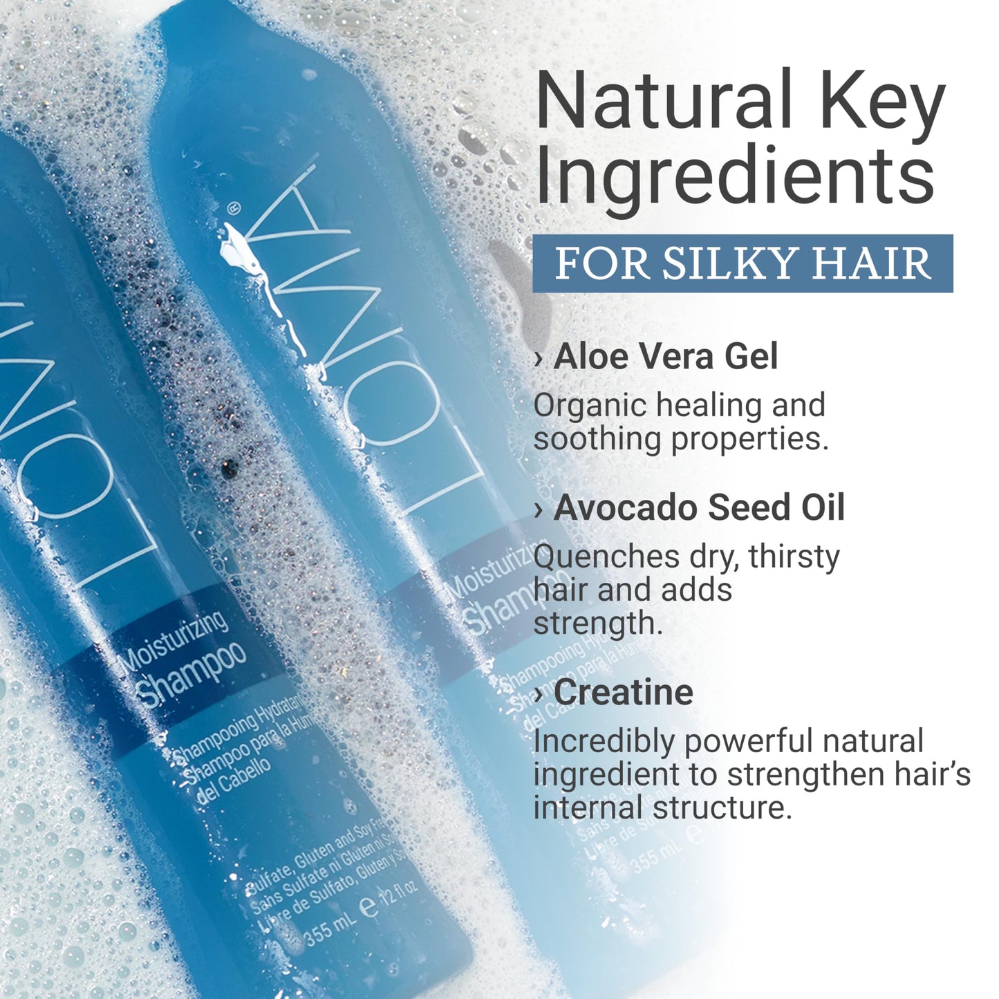 LOMA Moisturizing Shampoo 33 Ounce (Liter)
