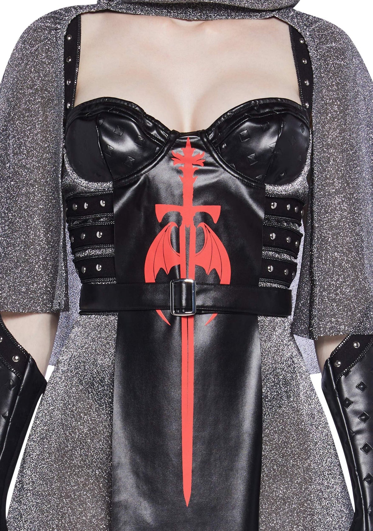Dolls Kill Medieval Knight Womens Costume - Renaissance Outfit by Trickz N' Treatz - XX-Small