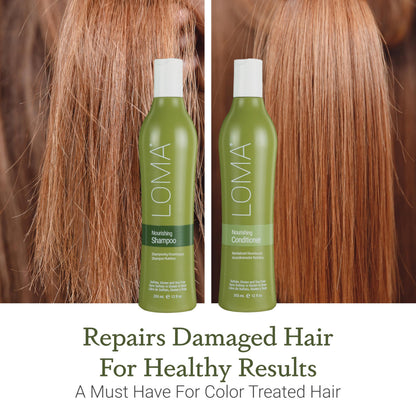 LOMA Nourishing Shampoo and Nourishing Conditioner (DUO PACK) 33 Ounce (Liter)