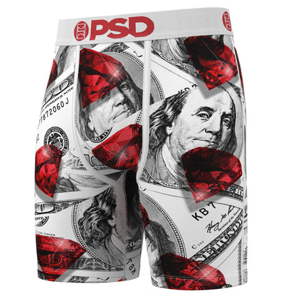 PSD Underwear Men's Cash King Boxer Brief 6 Pack, Multi, M