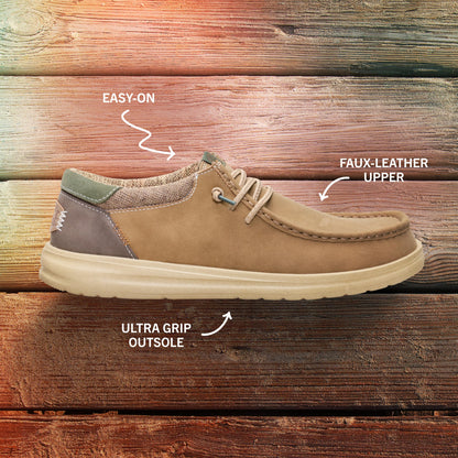 HEYDUDE Men's Paul | Mens Shoes | Men's Lace Up Loafers | Comfortable & Light-Weight