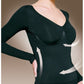 Shaper Shirt V-Neck - reduces waist one size - Perfect Body