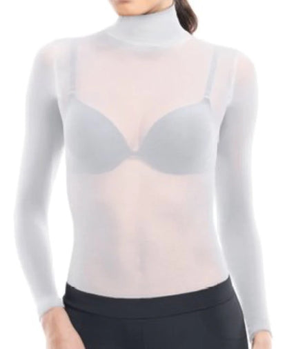 See through shirt made of pantyhose nylon gabric