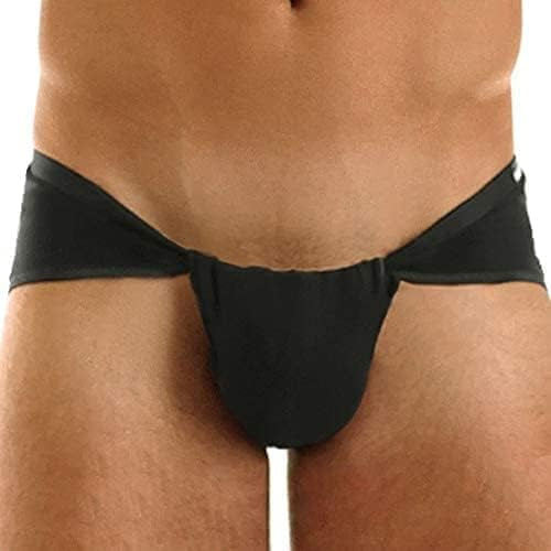 4 pc Indian Traditional Underwear Langot Lankot Loin Cloth Supporter loincloth Cotton Multicolor - (2 White Color + 2 Black Color)