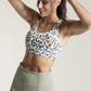 Animal Print Crop Top - Fitness - Yoga - Sportswear - Crossfit - Gym - by Bsoul