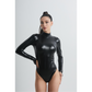 Latex Fashion Bodysuit - High Neck - Thong