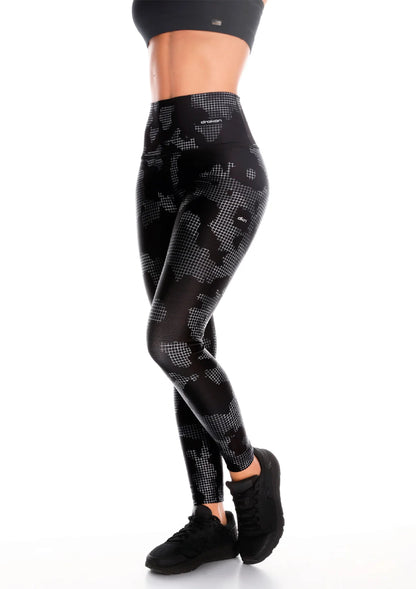 Camouflage Design Leggings - Running - Yoga Pants - Fitness - Gym