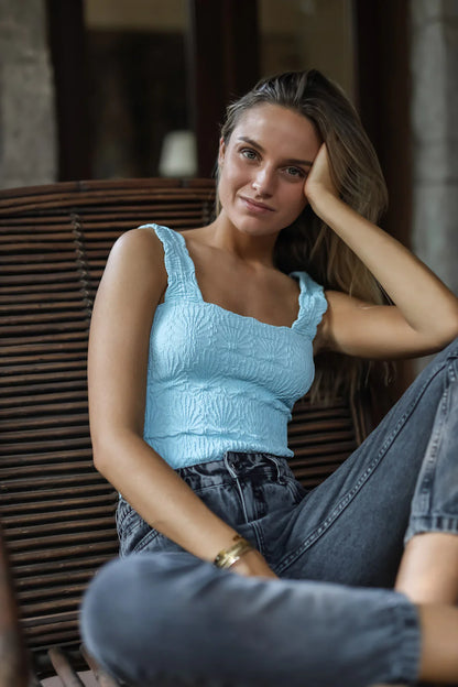 Bra Top - Tank Top with Unique Textures