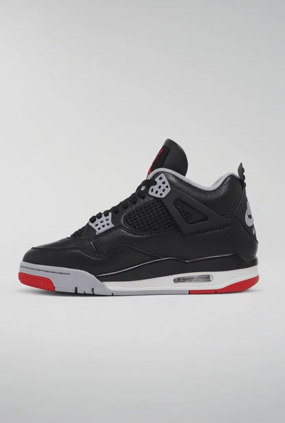 Nike Mens Air Jordan 4 Retro Running, BLACK, 6 UK (7 US)
