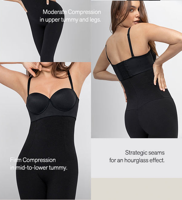 Extra High-Waisted Firm Compression Leggings - Sleep & Lingerie