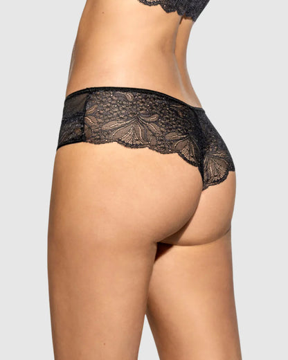 Sheer Lace Hipster Panty
