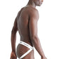 Calvin Klein Men's Cotton Stretch 5-Pack Jock Strap, 5 White, M