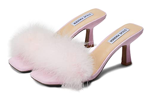 Steve Madden Women's Karoo Heeled Sandal, Pink, 7