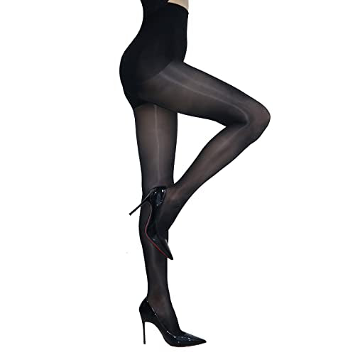 Women in outlet shiny tights