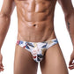 Maiclaice Men's Spandex Low Rise Bikini Briefs Underwear