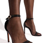 sofsy Suspender Black Tights for Women [Made in Italy] 20 Den Sheer Pantyhose - Mock Garter Belt Nylons Large