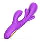 Flapping Vibrator Dildo for Women: G Spot Rabbit Vibrator with 7 Vibration 7 Flapping Modes, Waterproof Clitoralis Vibrator for Clit Nipple Anal Stimulation, Rechargeable Adult Sex Toys for Women