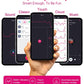 APP Remote Control G-spot Panty Vibrator, Pink Fun Long Distance Bluetooth Wearable, Rechargerable Adult Sex Toys More Than 10 Vibrations for Women and Couple, Female Toy