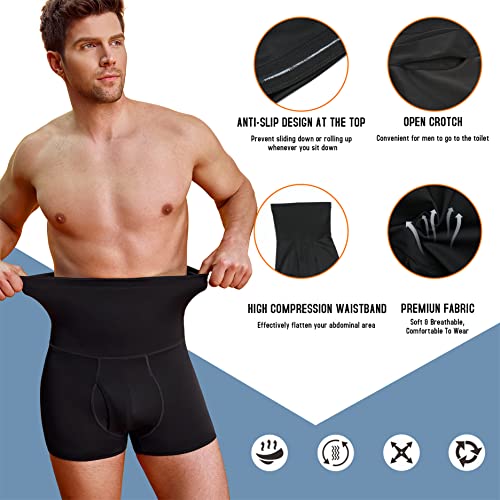TAILONG Men Tummy Control Shorts High Waist Slimming Underwear Body Sh –  BEST WEAR - See Through Shirts - Sheer Nylon Tops - Second Skin -  Transparent Pantyhose - Tights - Plus Size - Women Men