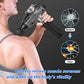 TOLOCO Massage Gun, Upgrade Percussion Muscle Massage Gun for Athletes, Handheld Deep Tissue Massager Gun, Carbon