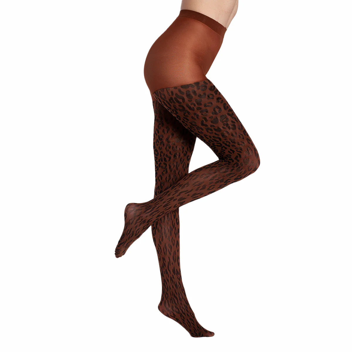 Animal Print Design Tights Opaque Pantyhose – BEST WEAR - See Through ...