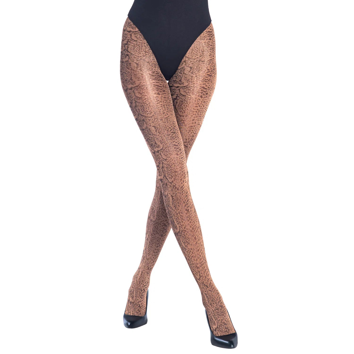 animal print - tights  - made in italy