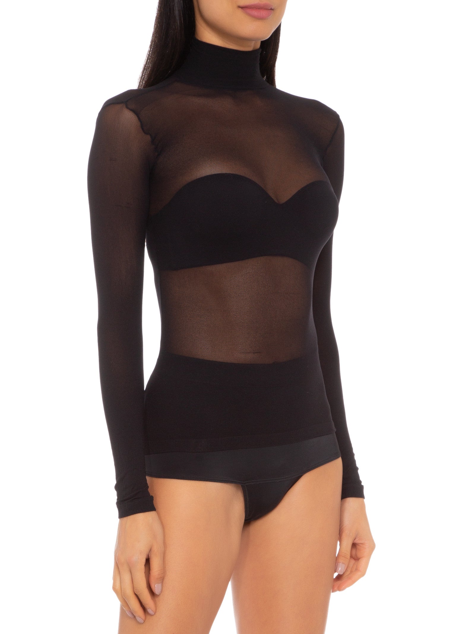 elgant sheer top