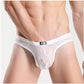 Sheer Bulge Thong Animal Print Men See Through Underwear