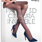 3D Pantyhose - Invisible Waistband - Stretches 3-dimensional